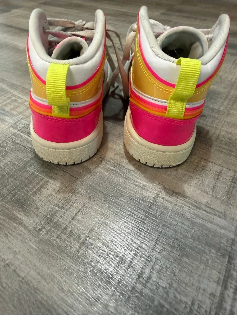 Nike Toddler Shoes Lot Size 11C – Air Jordan 1 Mid Neon & Air Force 1  Sneakers